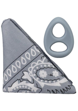 Hanky Code Silicone Ring with Bandana Set