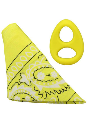 Hanky Code Silicone Ring with Bandana Set