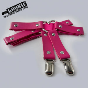 Vegan Leather Heart Garter