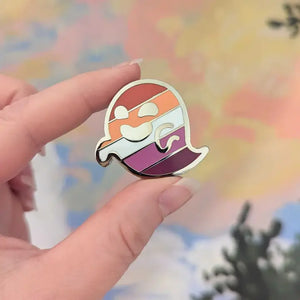Gaysper and Friends Enamel Pins