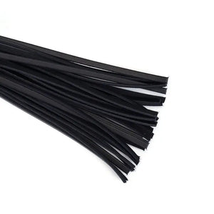 Cow Leather Heavy Flogger with Studded Handle