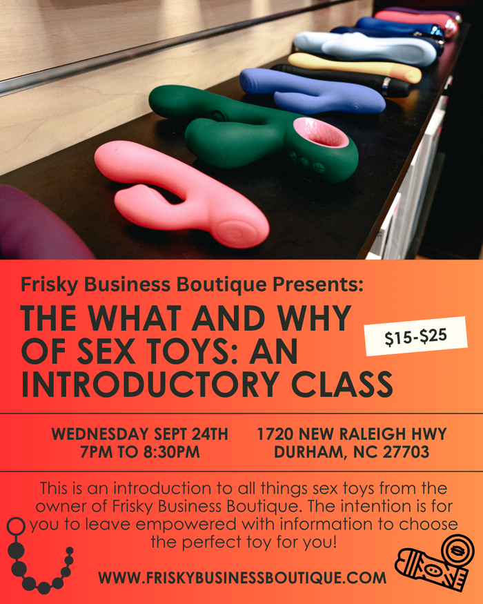 The What and Why of Sex Toys: An Introductory Class