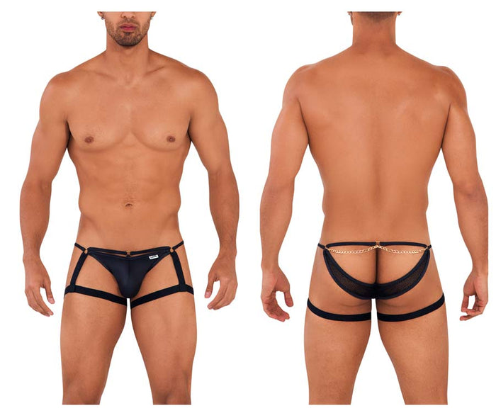 Mesh & Chain Garter Jock