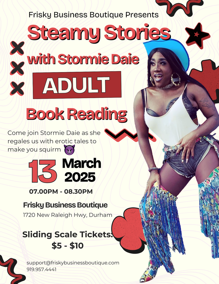 Steamy Stories with Stormie Daie - March 13th
