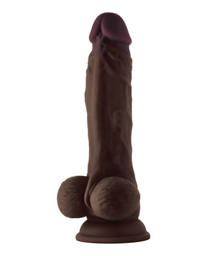 Shaft Model A 8.5in Flexskin Dildo w/ Balls