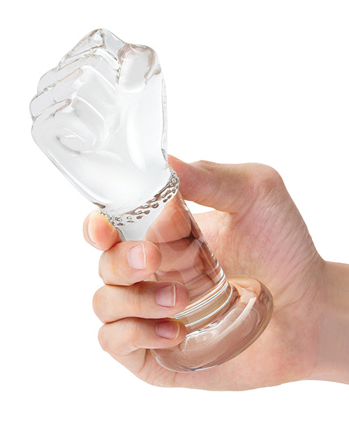anal fist plug Glas 5in Glass Fist Butt Plug – FB Boutique
