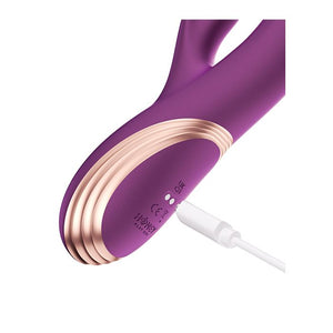 Gem Twin Balls Rabbit Vibrator