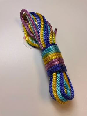 Multi-Colored Nylon Shibari Rope - 30 ft.