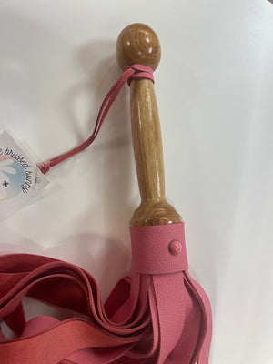 Pink Leather Flogger