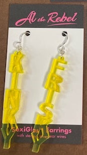 FRISKY KINKY Acrylic Earrings