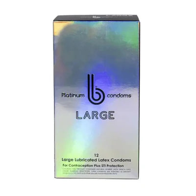 B-Condoms Platinum Large