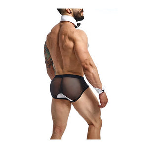 Maitre D Brief with Bowtie & French Cuffs