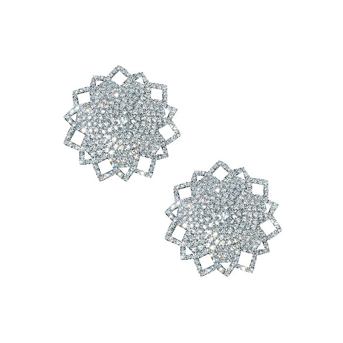 Ice Crystal Jewel Reusuable Silicone Nipple Pasties