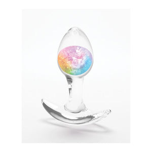 Cosmic Small Silicone and Glass Sparkle Plug