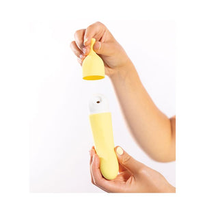 Banana Cream Air Pulse & G-Spot Vibrator