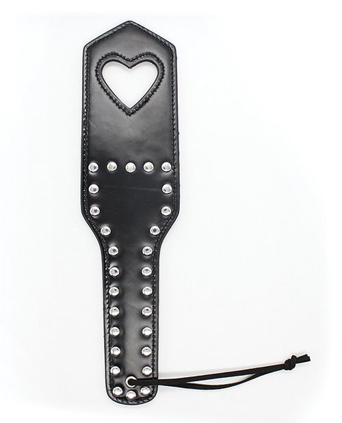 Plesur Cut-Out Heart Paddle with Studs