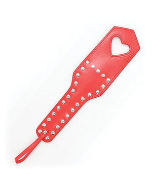 Plesur Cut-Out Heart Paddle with Studs