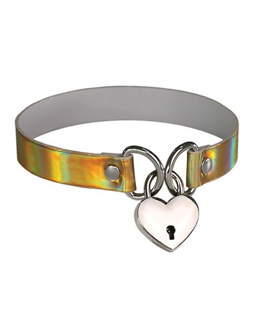 Plesur Heart Lock Collar