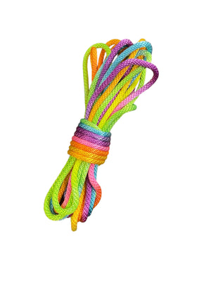 Pride Neon Nylon Shibari Rope - 30 ft.