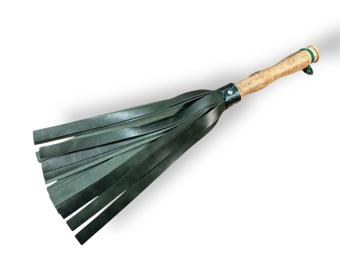 Green 26" Leather Flogger