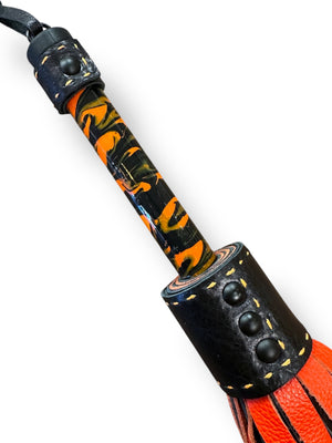 Resin Handle Multi-Color Flogger