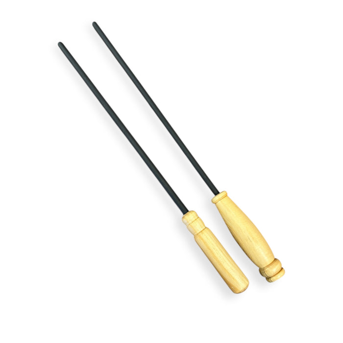 Black Cane with Wooden Handle