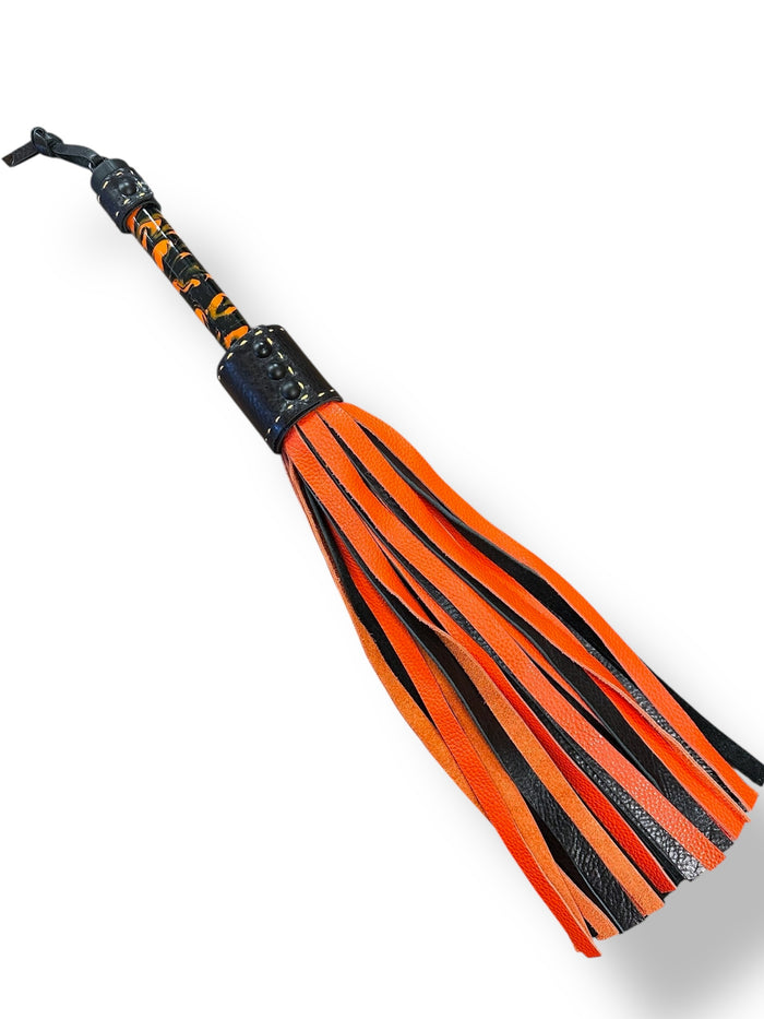 Resin Handle Multi-Color Flogger
