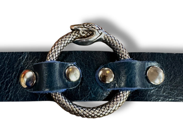 Blue Ouroboros Collar