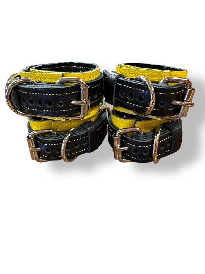 Black & Yellow Cuffs