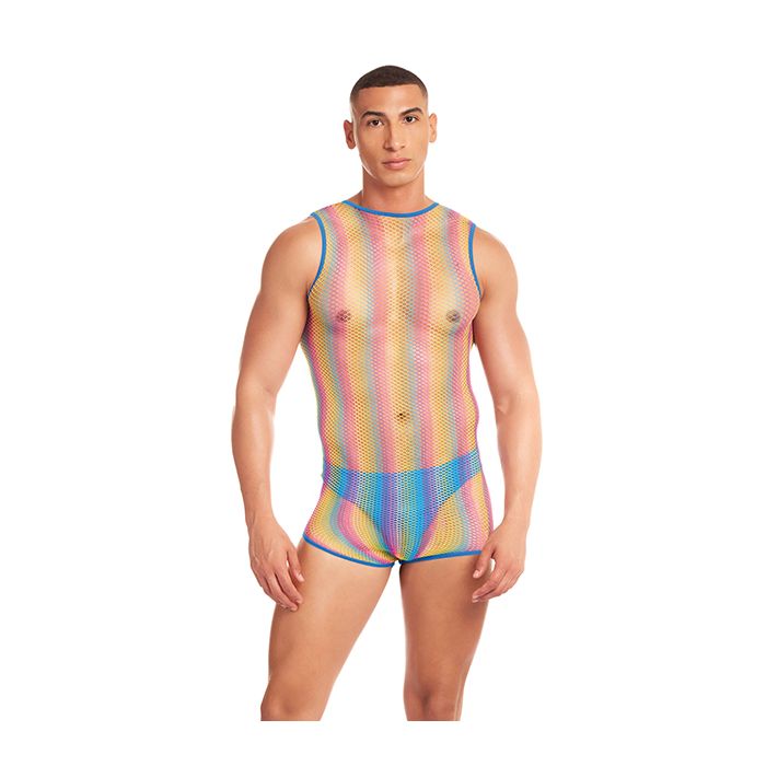 Pride Star Mesh Singlet 2 pc Set