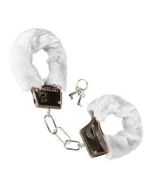 Faux Fur Covered Metal Cuffs