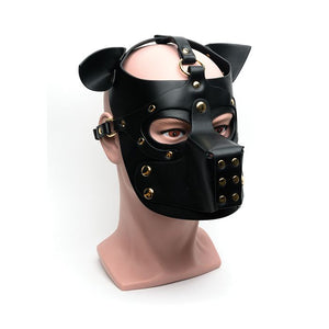 Bondage Pup Hood