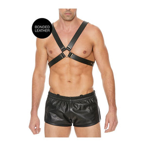 Men's Large Buckle Harness