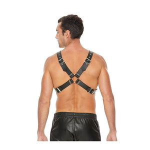 Men's Large Buckle Harness