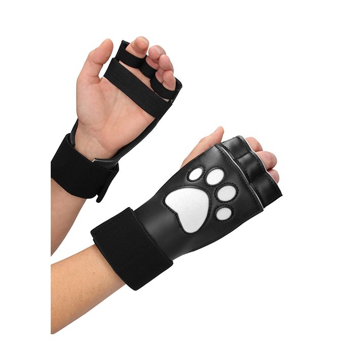 Puppy Play Paw Cut-Out Gloves