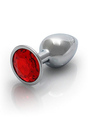 Ouch! Silver Metal Butt Plugs