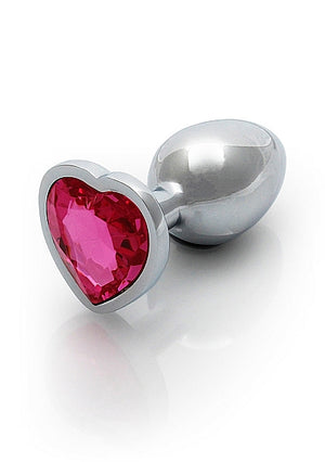 Ouch! Silver Metal Butt Plugs