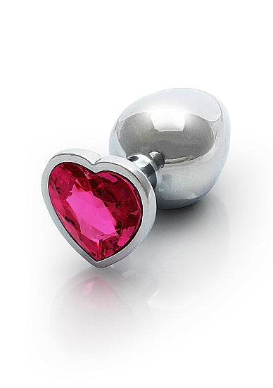 Ouch! Silver Metal Butt Plugs