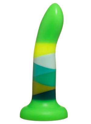 6" Ribbon Striped Dildo