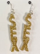 SEX Acrylic Earrings