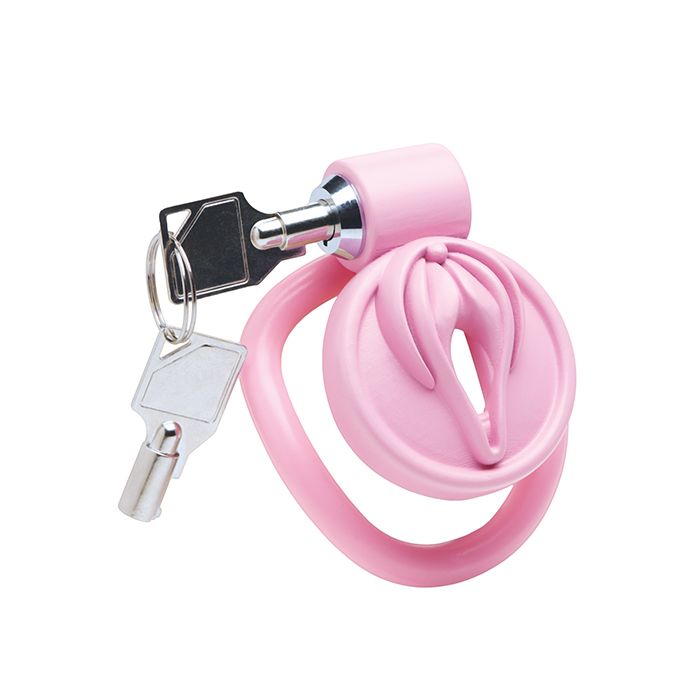 Master Series Pussification Vulva Locking Chastity Cage