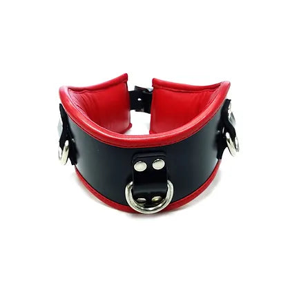 Rouge Padded Leather Posture Collar