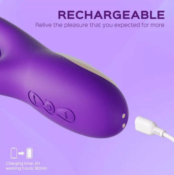 Bora G-Spot Tapping Rabbit Vibrator FB Boutique Bora G-Spot Tapping Rabbit Vibrator FB Boutique