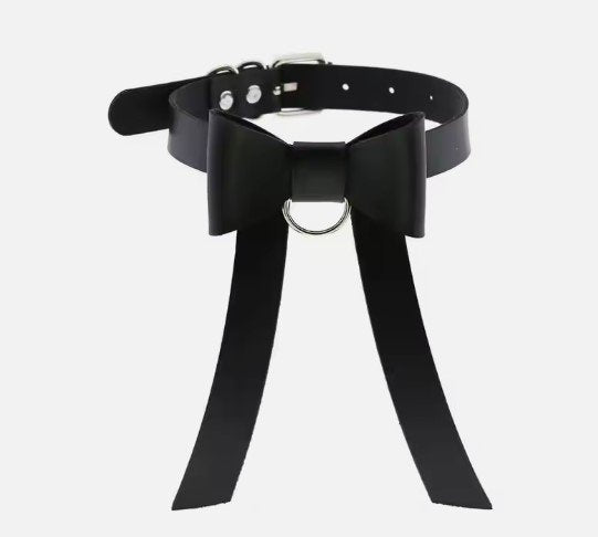 Bow Tie Collar with D Ring