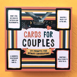 Cards for Couples: 54 Prompts for Intimate Conversations card deck