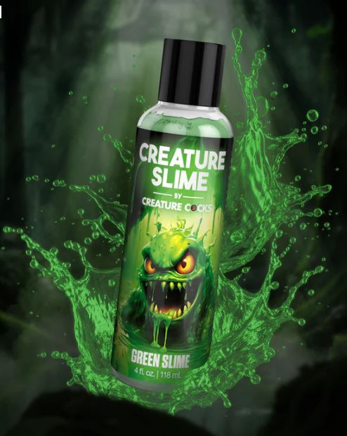 Green Slime Water Based Lube 4 oz.