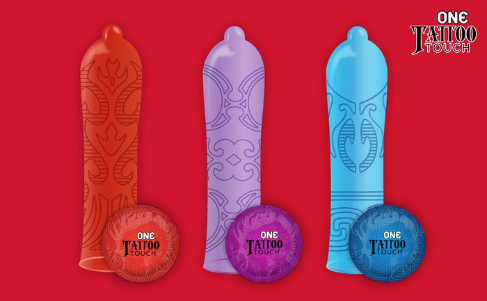 One Tattoo Touch Condoms