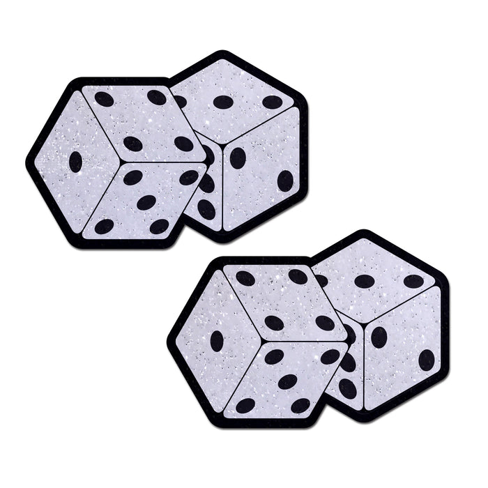 Pair of Fuzzy Dice Pasties