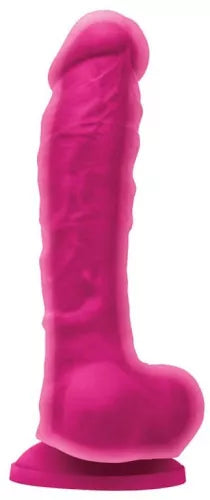 Colours Dual Density Silicone Dildo 8"