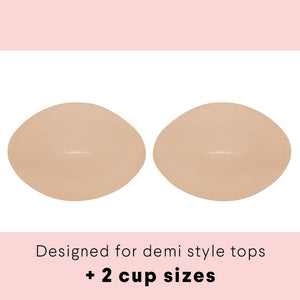 Demi Style Padded Breast Form